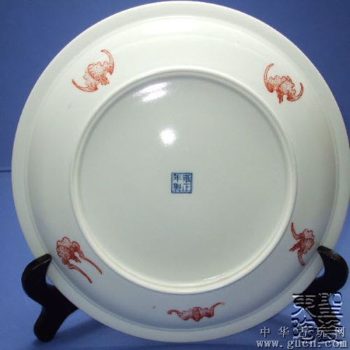 仿古粉彩花鸟盘 粉彩瓷 仿古瓷 仿古盘 瓷器 礼品瓷380