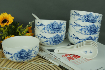 【礼品瓷 陶瓷餐具 陶瓷碗 家用瓷】价格,厂家,图片,碗、碟、盘,苍南县冬霞纸塑制品厂-