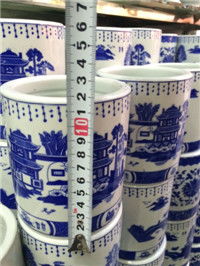 文具礼品景德镇青花瓷笔筒